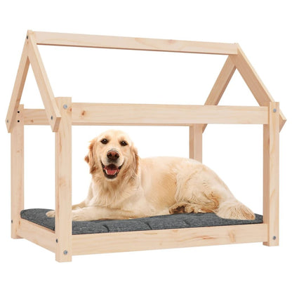 Vidaxl Cama Para Perros Madera Maciza De Pino 81x60x70 Cm_3