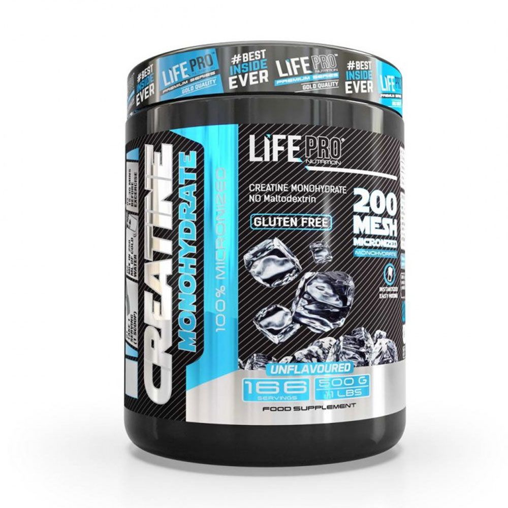 Creatina Monohidrato 200 Mesh - 500g - Neutro - Creatina Monohidrato - Lifepro_0
