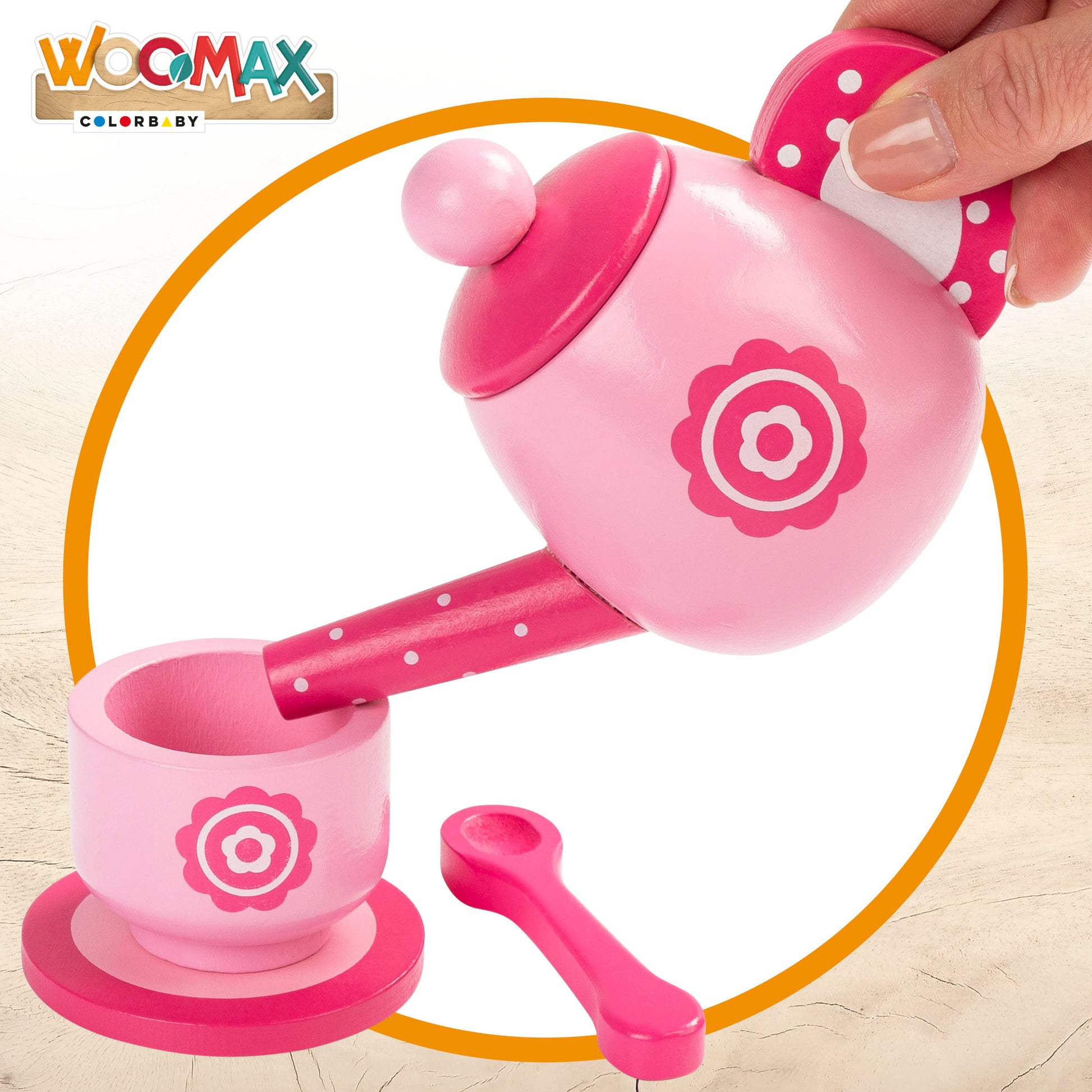 Woomax Juego De Té Infantil De Madera_2