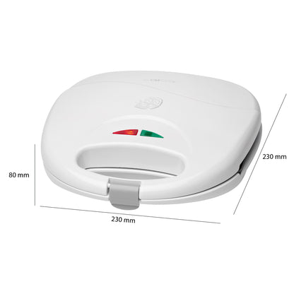 Sandwichera, 2 Sandwiches, Placas Antiadherentes, Regulador Temperatura, Tostado Perfecto Clatronic St 3477 750w