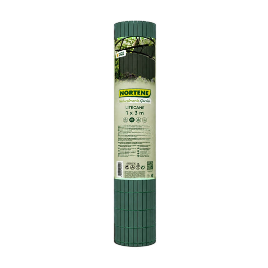 Cañizo Pvc Lite D/c 16mm Verde - Perfecto Para Tus Espacios Exteriores 1,5x3 M / Verde_0