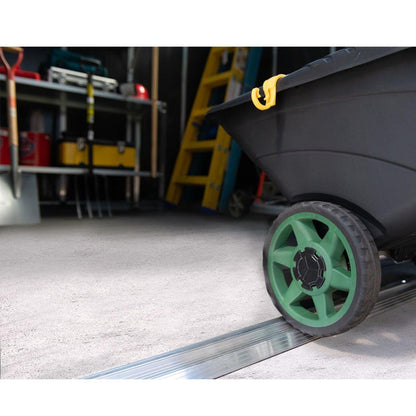 Caseta de jardín Yukon 643x332x252 cm con suelo