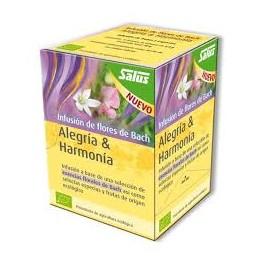 Infusión BIO Flores de Bach alegría y armonía Salus, 15 bolsitas