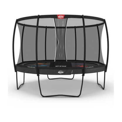 Cama Elastica Berg Elite 430 + Red Deluxe Levels Game Safety Net Deluxe Xl.