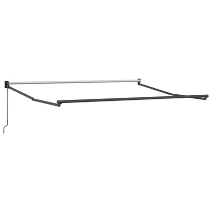 Toldo Retráctil Naranja Y Marrón 300 X 250 Cm_4
