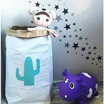 Bolsa de almacenaje Be-Nized diseño Cactus 55 x 22 x 60 cm