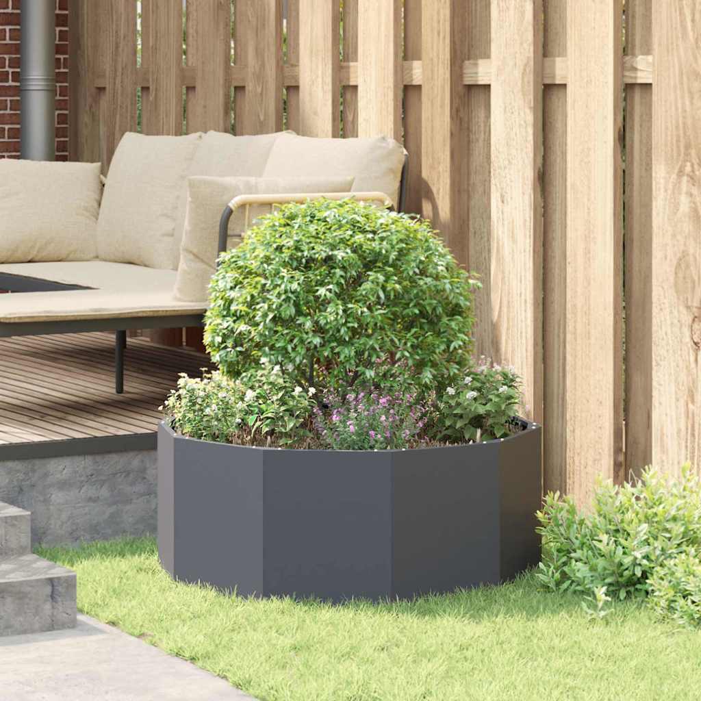Jardinera Antracita 90 X 90 X 35 Cm Acero_3