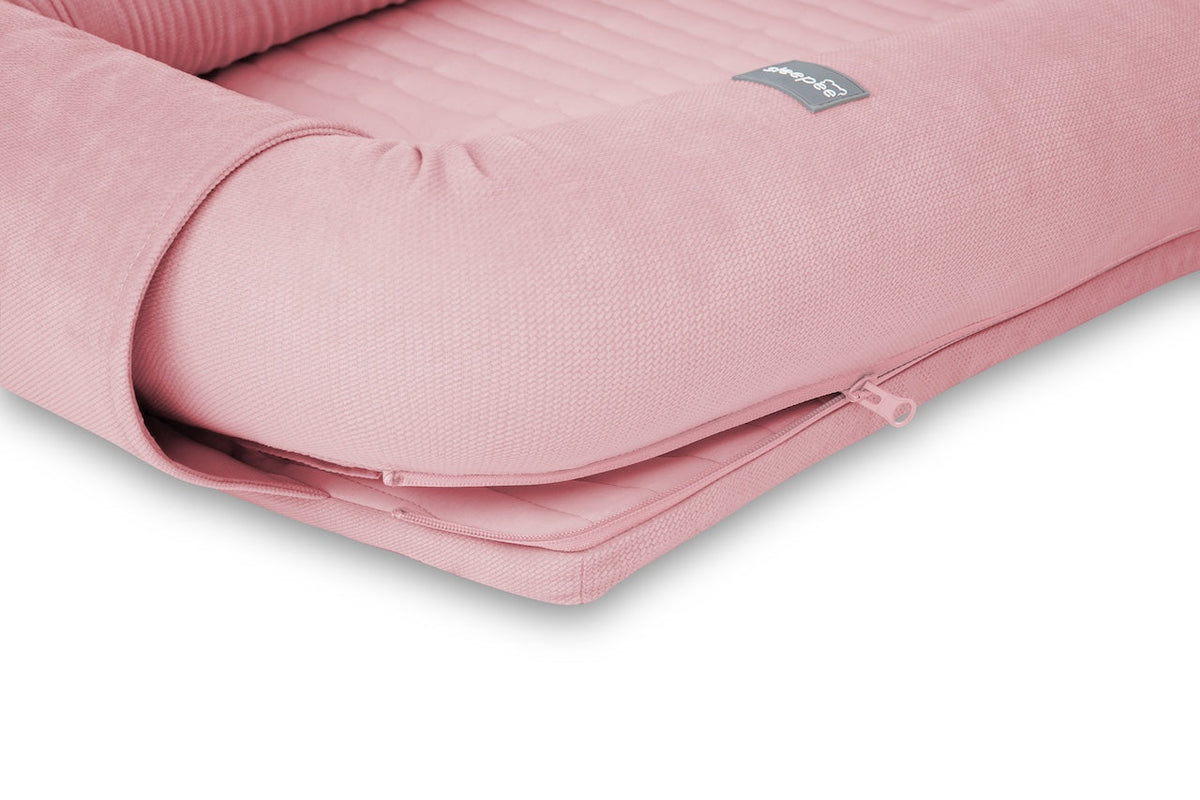 Cuna Nido 2 En 1 Con Laterales Extraíbles - Pink_1