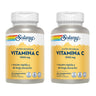 Pack 2x Vit. C 1000 Mg. A/R Solaray 100 comprimidos