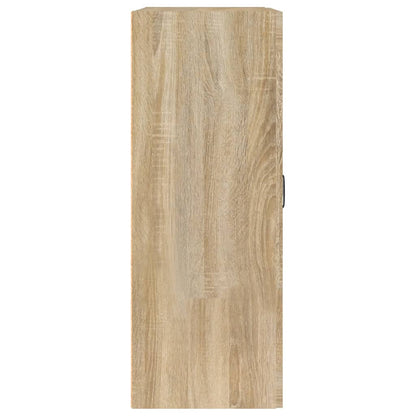 Armario Colgante De Pared Roble Sonoma 69,5x32,5x90 Cm / Vetonek_4
