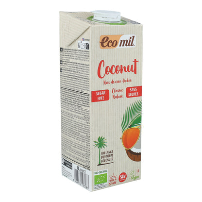 Bebida vegetal de Coco Classic Nature BIO Ecomil 1 L