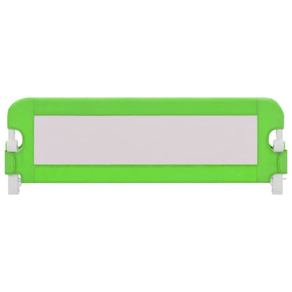Vidaxl Barandilla De Seguridad Cama De Niño Poliéster Verde 120x42 Cm_2