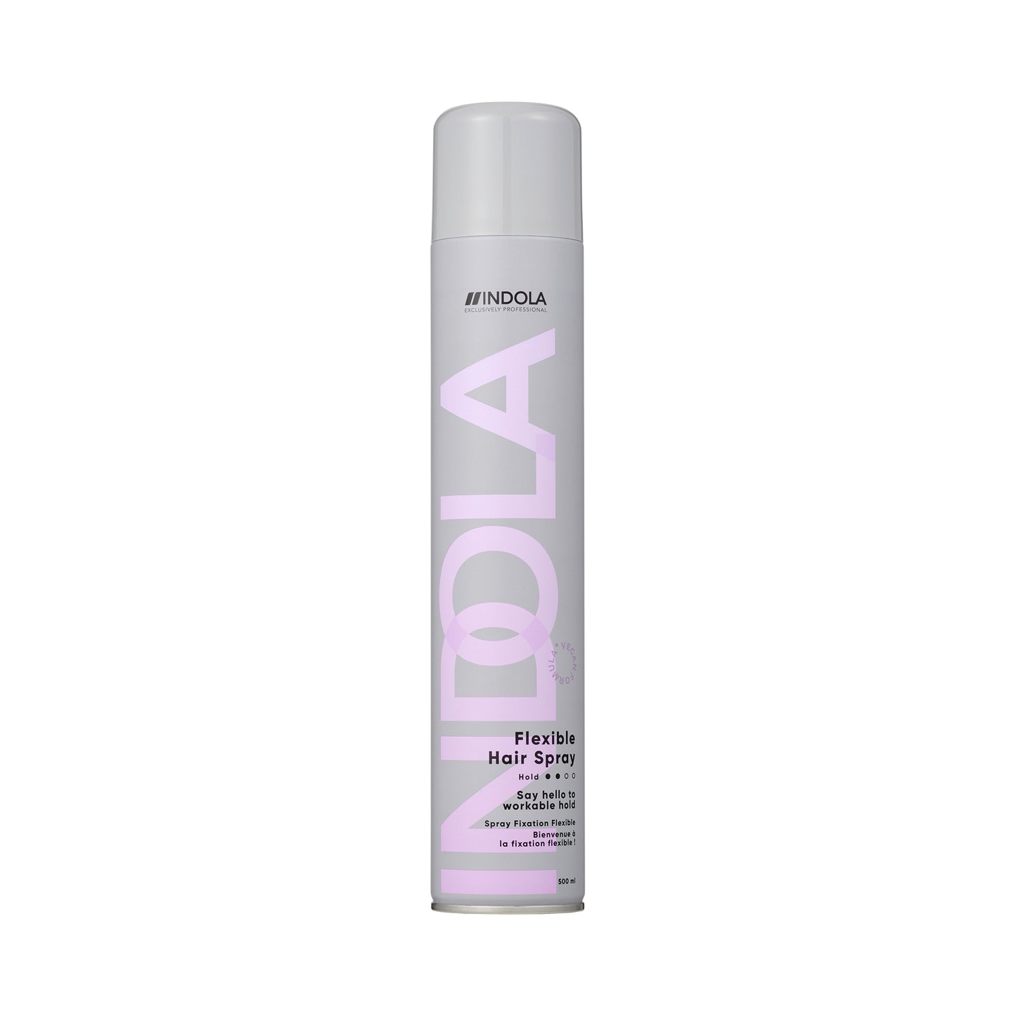 Indola Laca Profesional De Fijación Flexible Sin Residuos 500ml_0