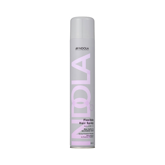 Indola Laca Profesional De Fijación Flexible Sin Residuos 500ml_0