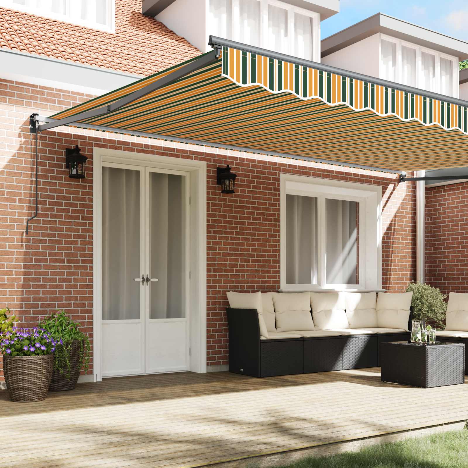 Toldo Retráctil Multicolor 500 X 300 Cm_2