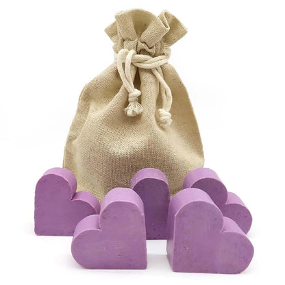80 Jabones Aromáticos Con Forma De Corazón - Detalle Para Invitados De Eventos - Jabón Glicerina Con Aroma A Lavanda_4