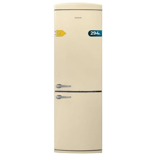 Cecotec Frigorífico Retro Bolero Coolmarket Combi Origin 294 Beige E_0