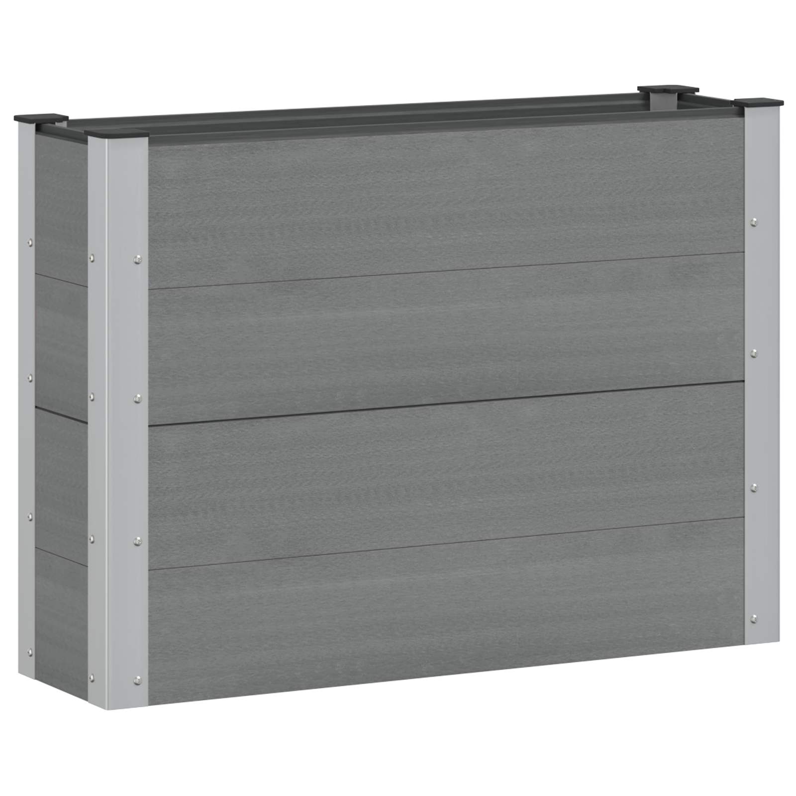 Arriate Elevado Gris 100 X 30 X 72 Cm_0
