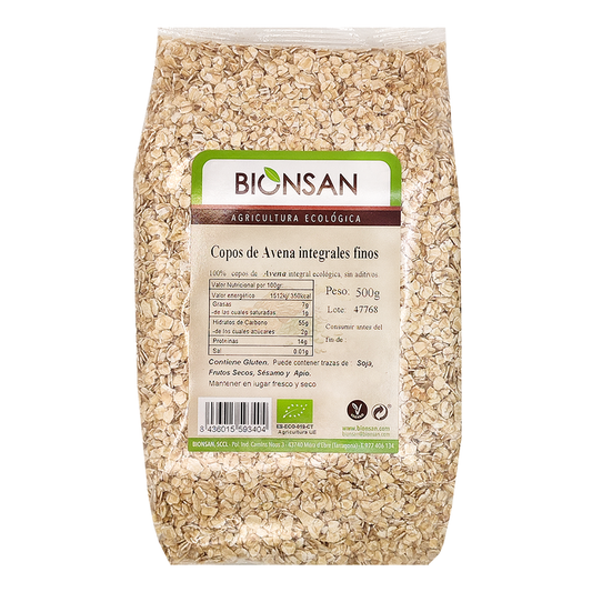 Copos De Avena Finos Eco Bionsan 500gr_0