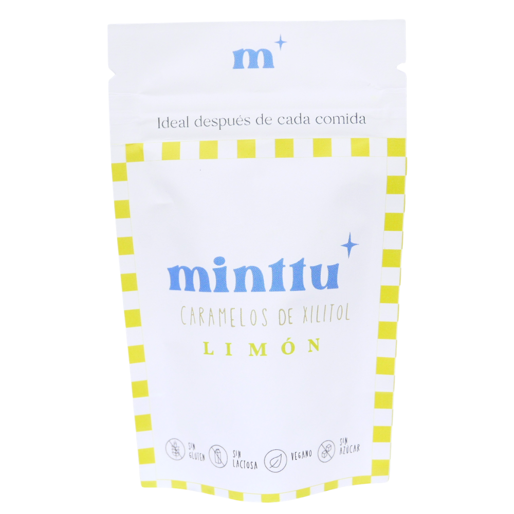 Caramelos 100% De Xilitol Sin Azucár · Limón 30g_0