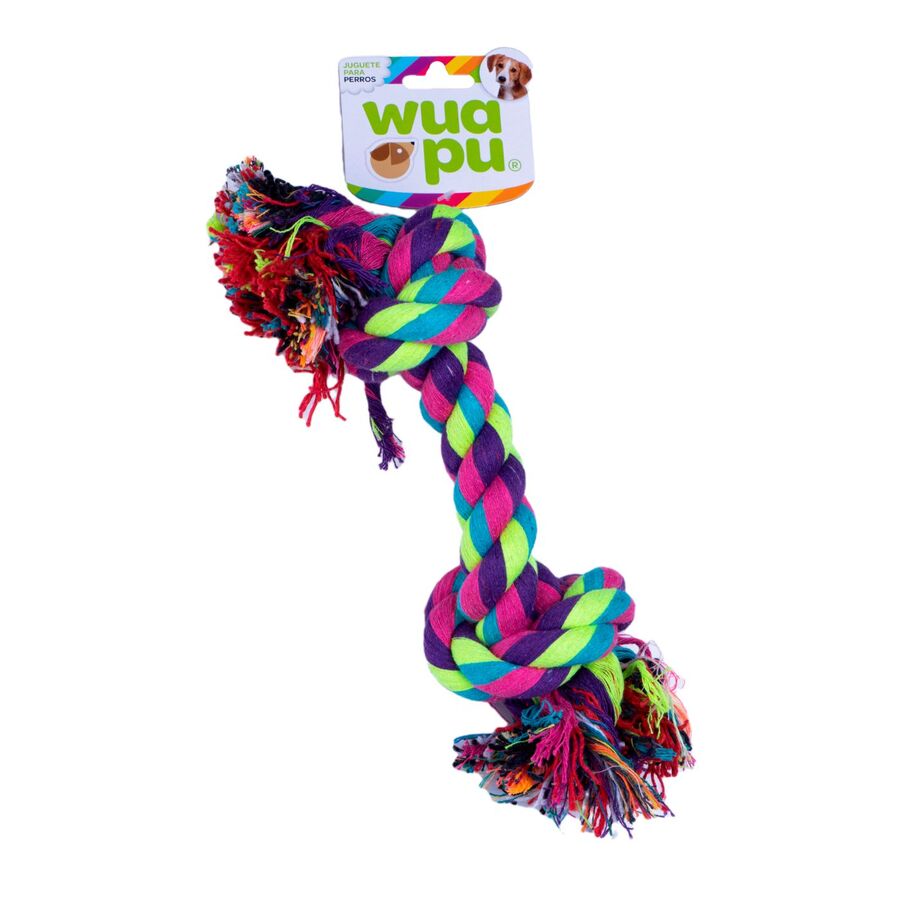Wuapu Juguete Para Perro, De Cuerda Con Nudos M 27 Cm_0
