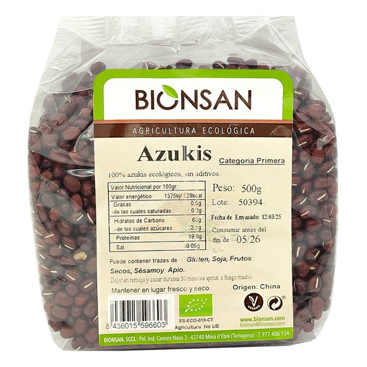 Azukis En Grano Ecológicos 500gr_0
