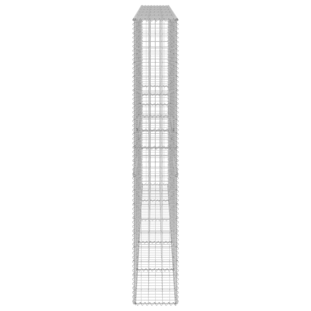 Muro De Gaviones Con Cubiertas Acero Galvanizado 300x30x200 Cm / Vetonek_2