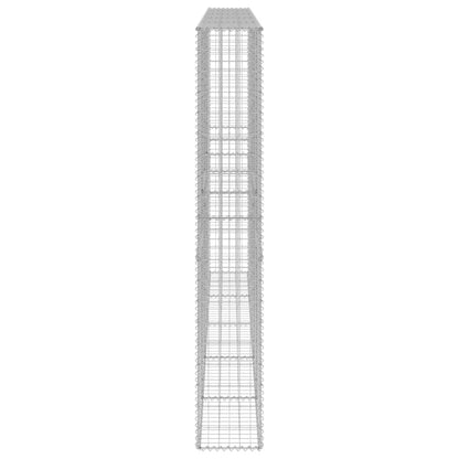 Muro De Gaviones Con Cubiertas Acero Galvanizado 300x30x200 Cm / Vetonek_2