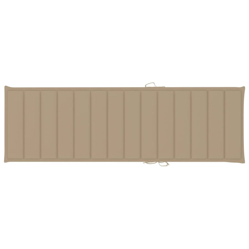 Vidaxl Tumbona Doble Y Cojines Beige Madera Pino Impregnada_5