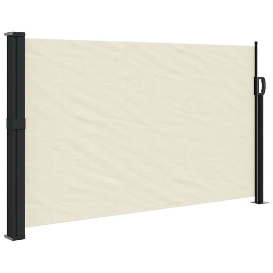 Vidaxl Toldo Lateral Retráctil Crema 120x500 Cm_0