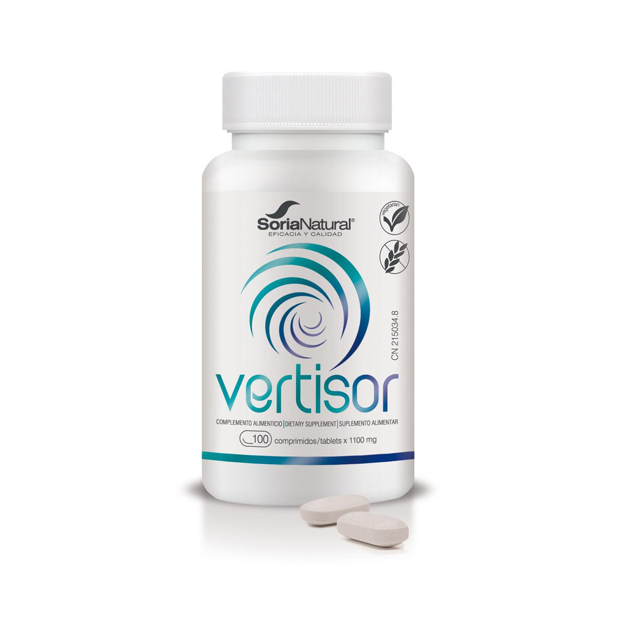 Vertisor, Soria Natural, 100 comprimidos