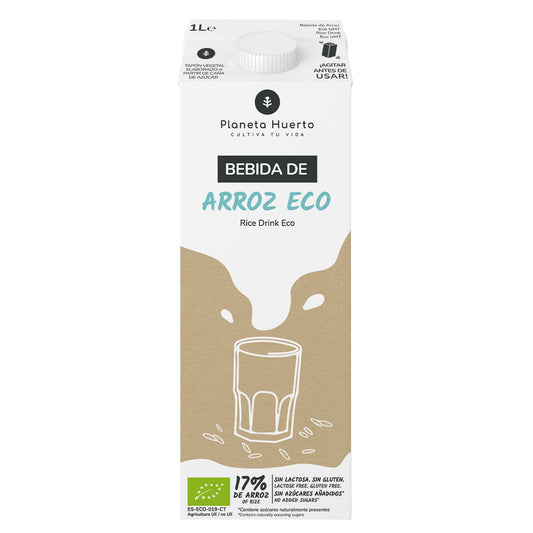 Bebida de Arroz Eco Planeta Huerto 1L