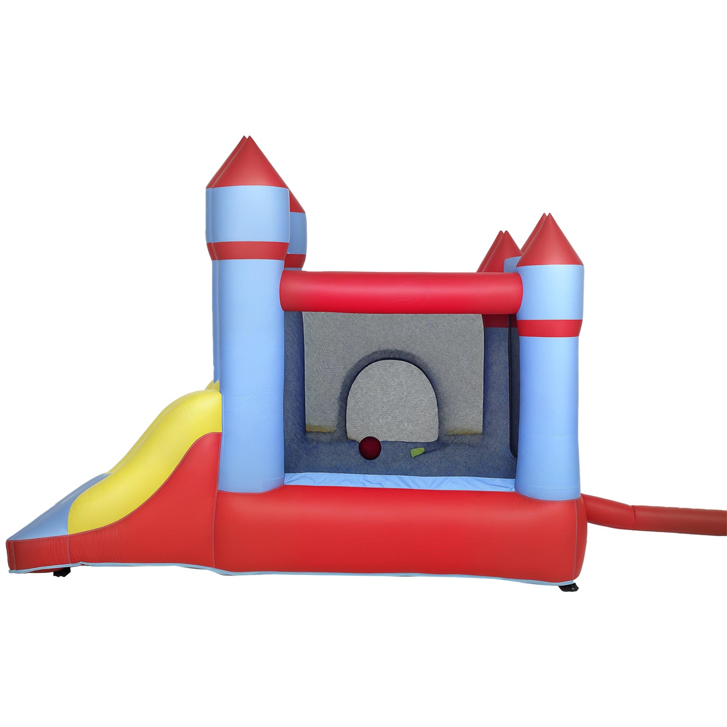 Aiyaplay Castillo Hinchable Para Niños Con Soplador Tobogán Trampolín Pilar_3