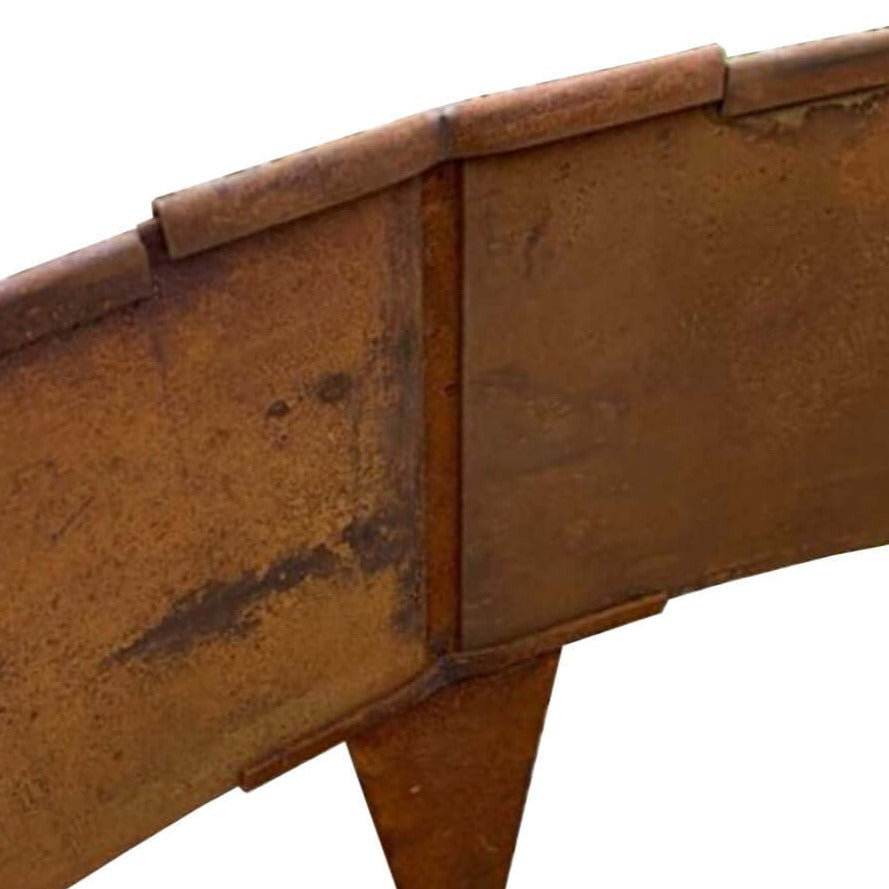 Bordura Circular De Acero Corten / Ø 100 Cm / 20 Cm / Redondeado_2