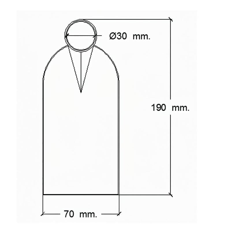 Azada Forjada Sin Mango 210/  350 Gramos_1