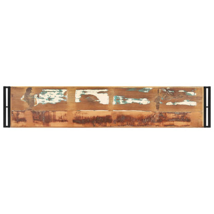 Mesa Consola De Madera Maciza Reciclada 150x30x75 Cm_1