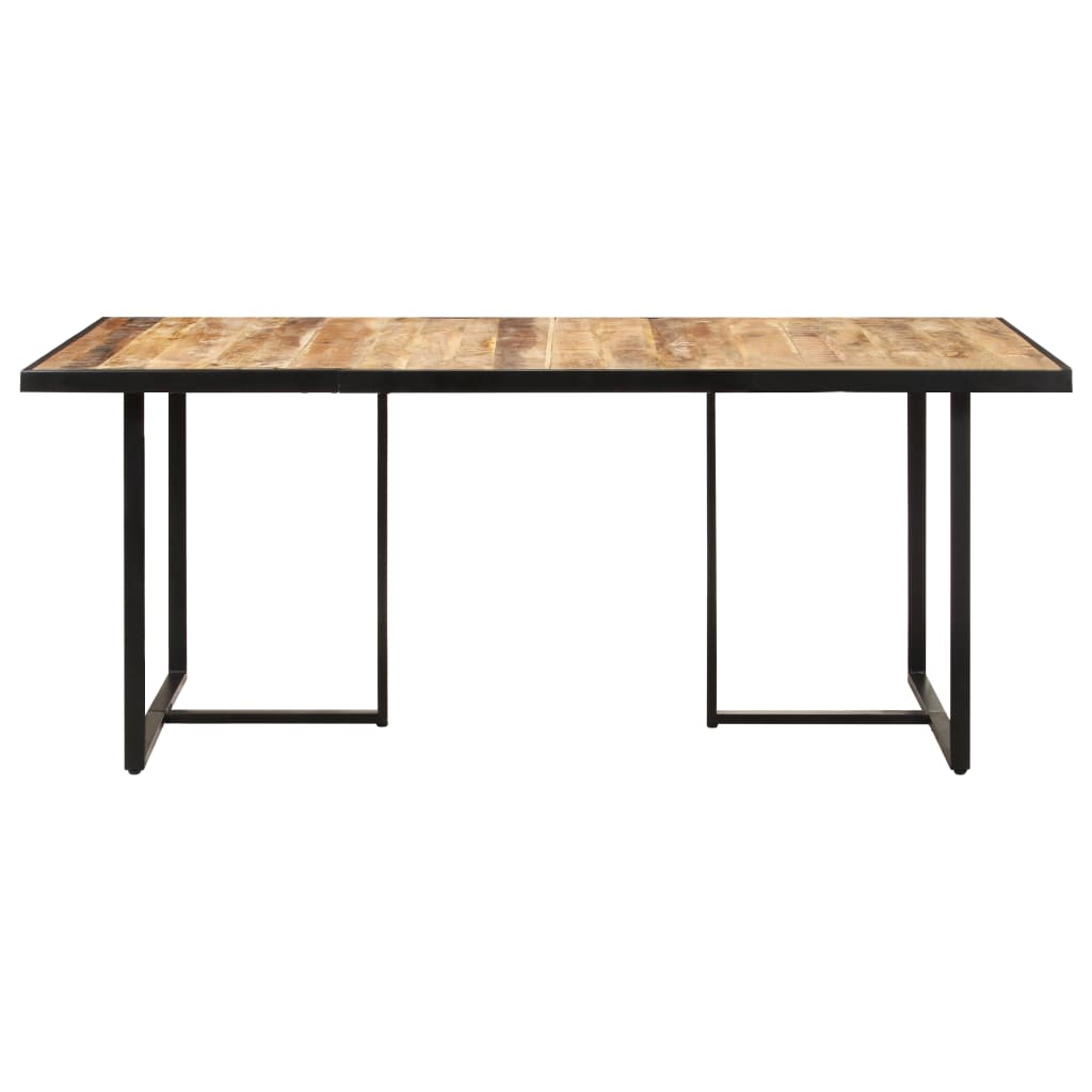 Mesa De Comedor Madera De Mango Rugosa 160 Cm_0