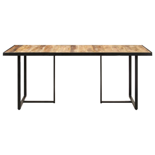 Mesa De Comedor Madera De Mango Rugosa 160 Cm_0