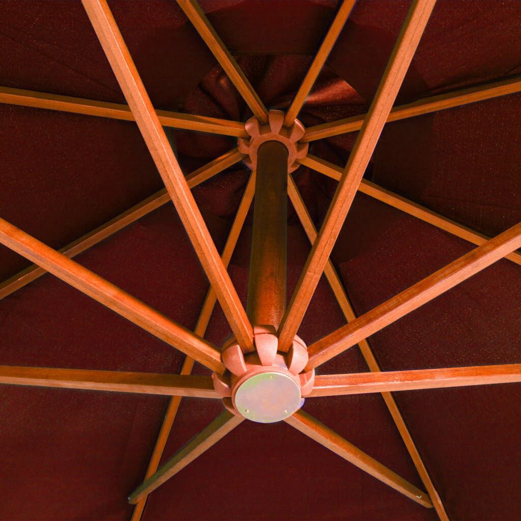 Vidaxl Sombrilla Jardín Colgante Palo Madera Abeto Terracota 3,5x2,9 M_4