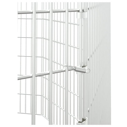 Vidaxl Recinto Animales Corral 8 Paneles Hierro Galvanizado 54x80 Cm_5