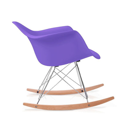 Silla Mecedora Rocker Pvc, Lila, 40 X 65 X 69cm_1