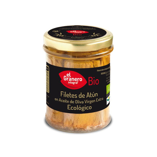 Filetes de Atún Bio, 195 g El Granero