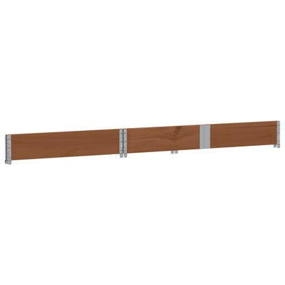 Jardinera De Madera Maciza De Pino Marrón 150x100 Cm_3