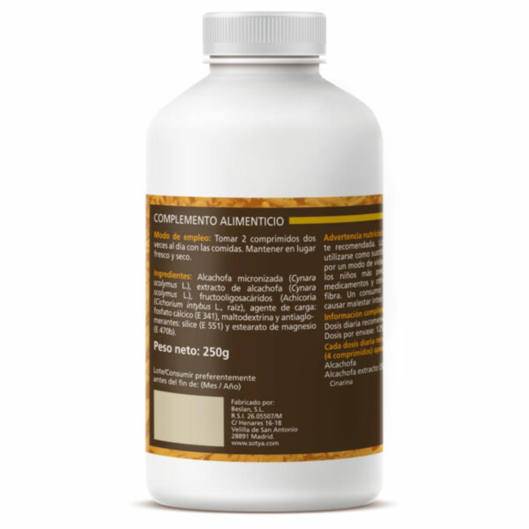 Alcachofa Sotya  500 Mg. Comp. 500U