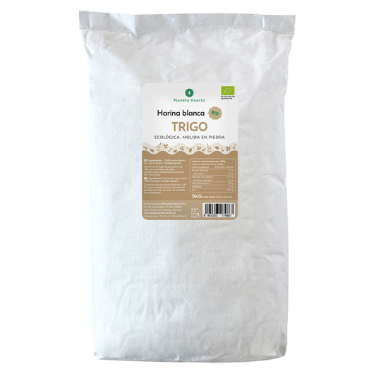 Harina Blanca de Trigo Eco Planeta Huerto 5 Kg