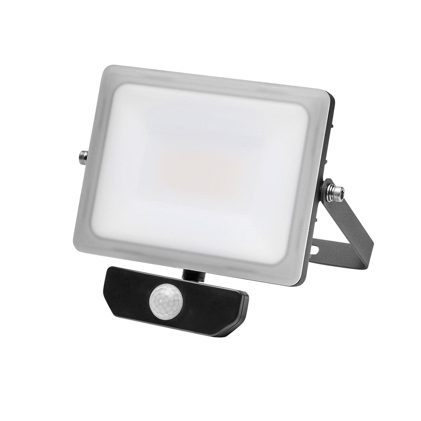 Foco Led Plano 30 Watt. Luz Blanca 4000º K  Ip 65 2400 Lumenes Con Sensor De Presencia_0