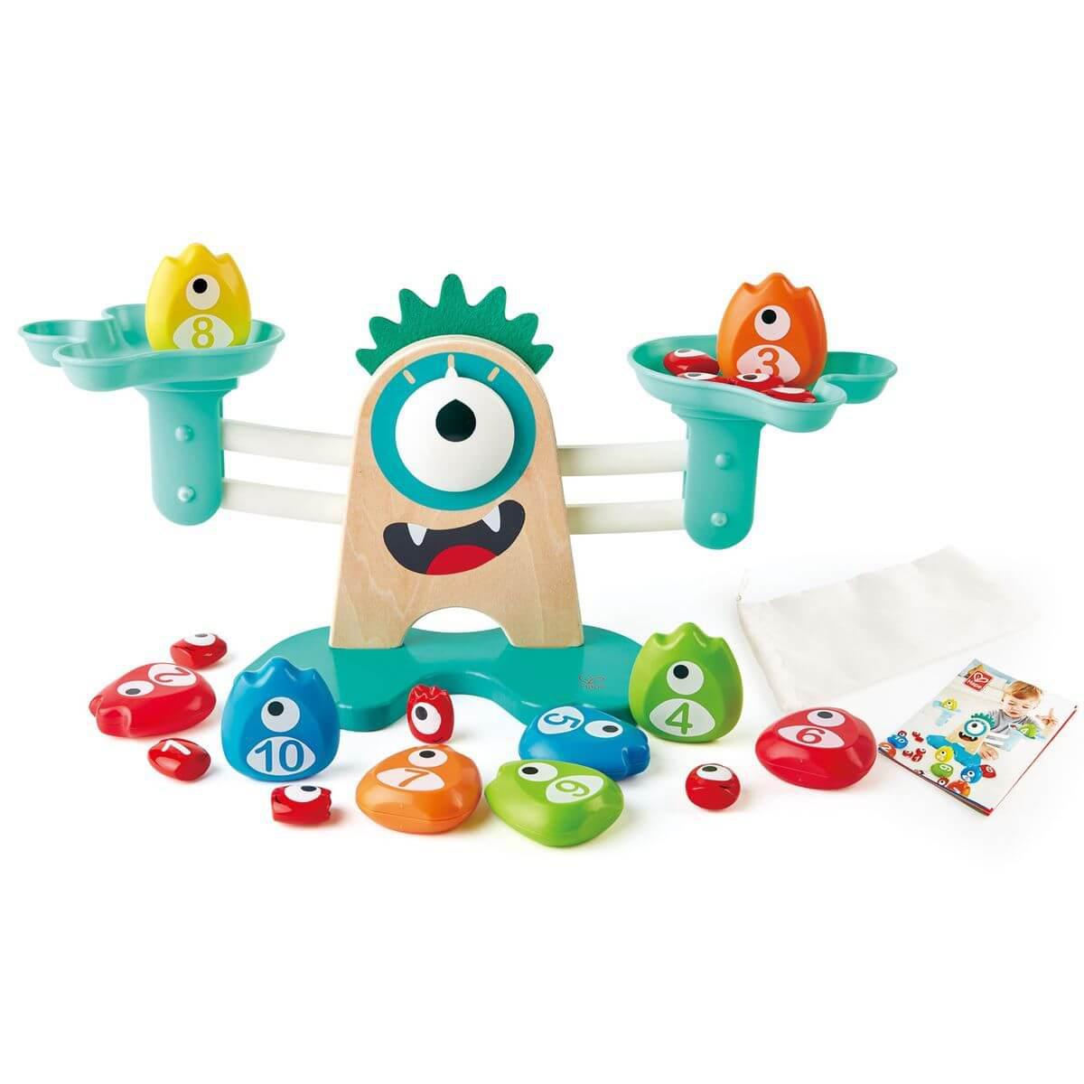 Juego Educativo Escala Matemática Monstres Hape_5