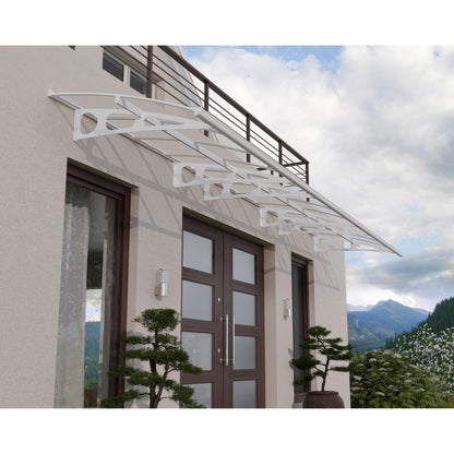 Marquesina para puerta Bordeaux 670x140 cm