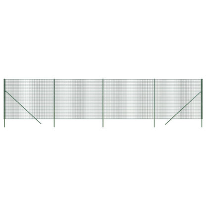 Cerca De Alambre De Acero Galvanizado Verde 2x10 M / Vetonek_3