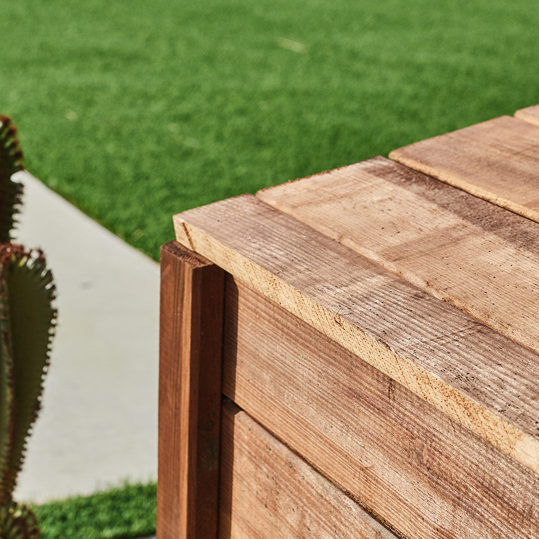Baúl De Madera Trunkbox: Almacenaje Perfecto Para Jardín 1x0,5x0,6 M / Multicolor_1